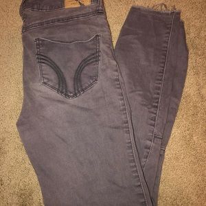 Hollister crop jeans waist 25
